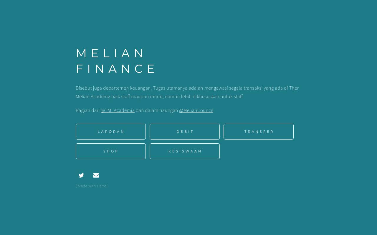 Carrd profile picture for @finance